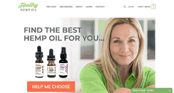 Desktop Screenshot of healthyhempoil.com